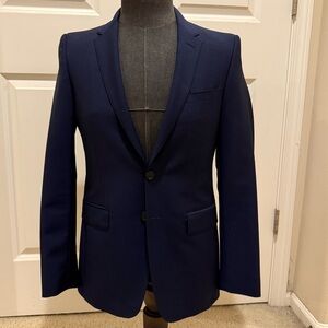 Blue Burberry suit, size 44 Euro/34R US